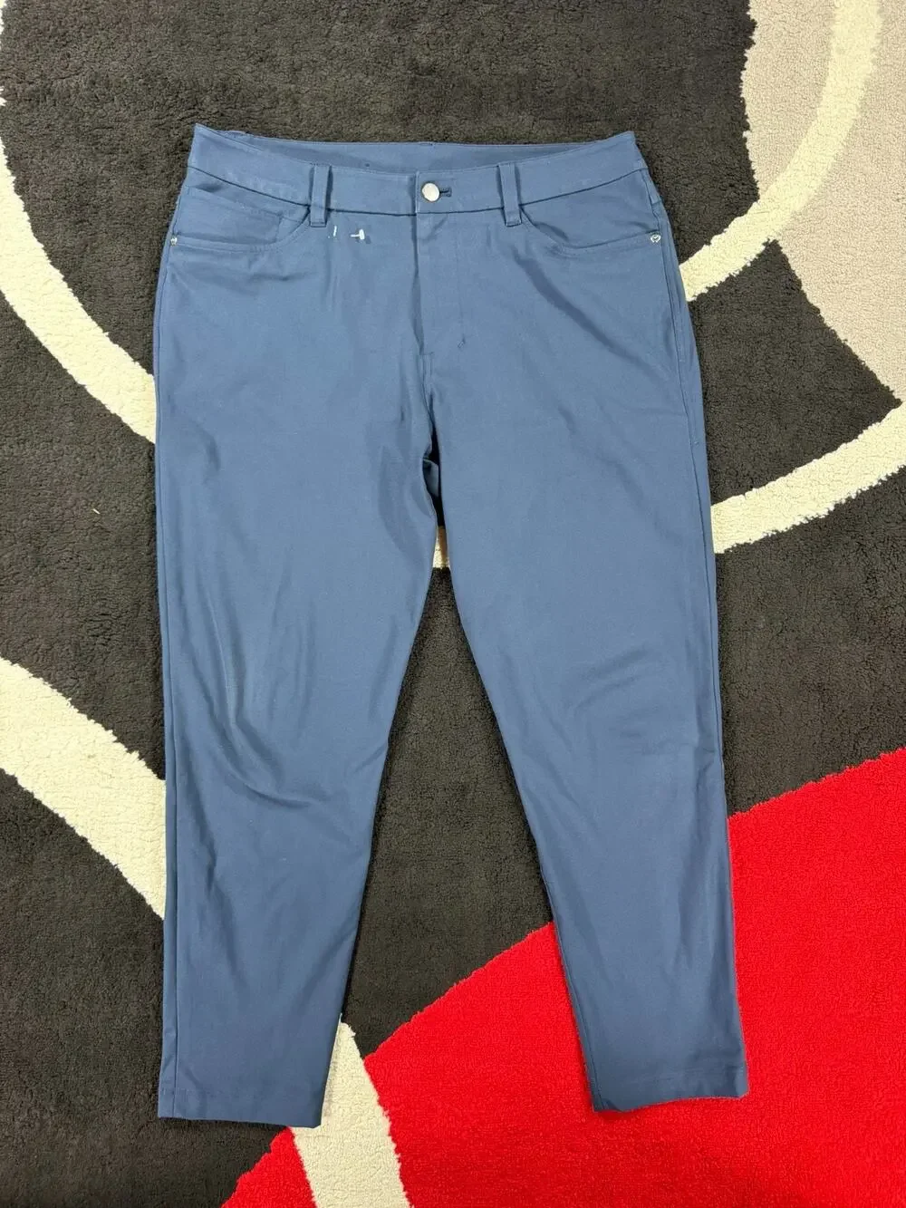 Lululemon Pants Mens 32x28 Navy Stretch Travel Casual Performance ABC Pant Slim